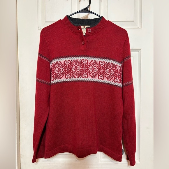 Woolrich Sweaters - Woolrich Wool Alpaca Blend Ruby Sweater M